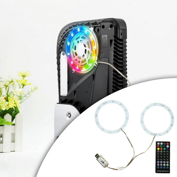 Tiras de lámpara LED RGB Yotijar 8 colores 400 Efectos Cambio Luces de tira