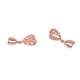 thumbnail image 3 of 20 Piezas De oro and rosa Puntas De Broche De Cuelgan Los Conectores, Resultados De La Joyería Para La Fabricación De Colgantes 26, 3 of 9