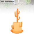thumbnail image 3 of Baby Cup Holder, Baby Bottle Drain Rack Modern  for Home Vibrant Orange, 3 of 7
