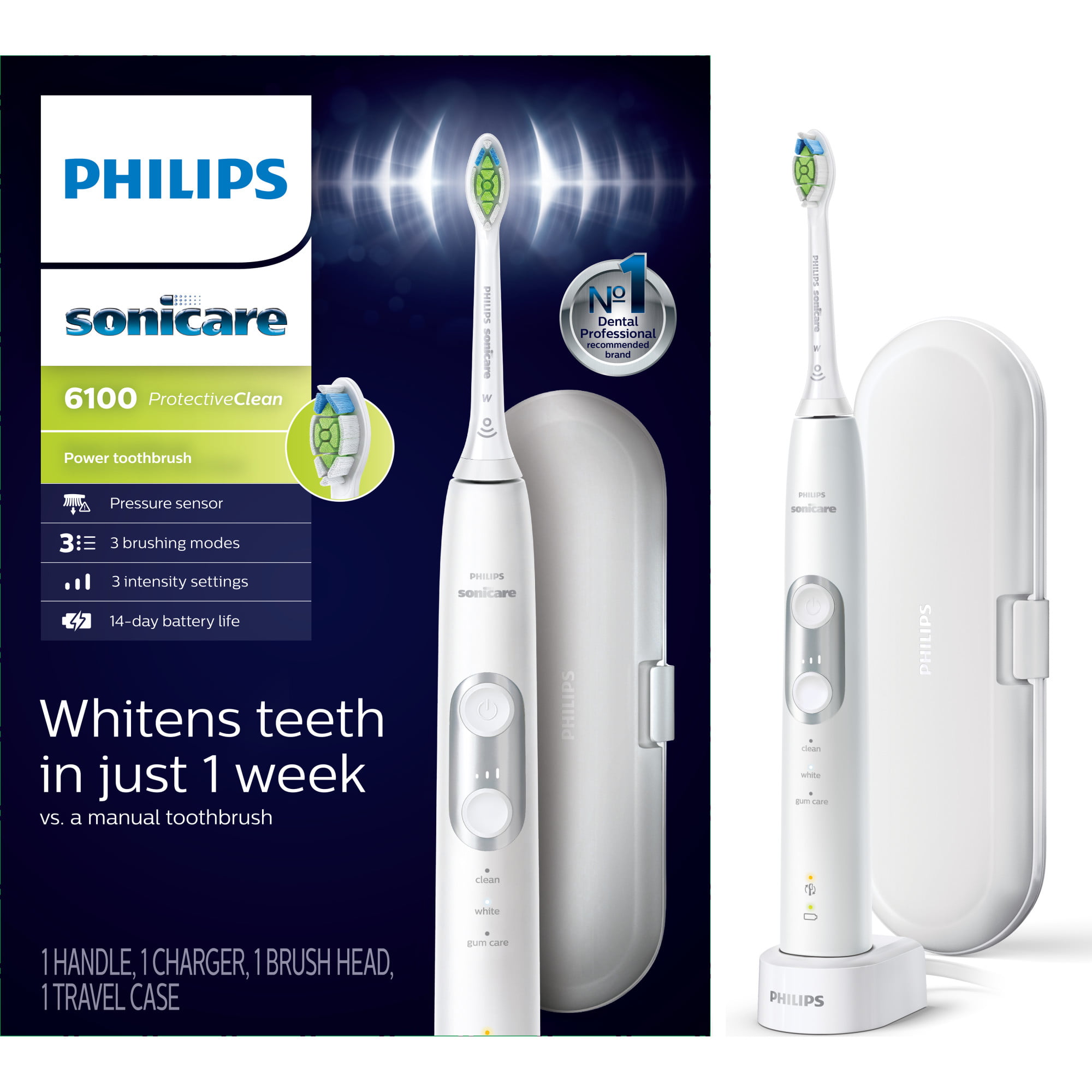 Philips Sonicare Protectiveclean 6100 Whitening Electric Toothbrush