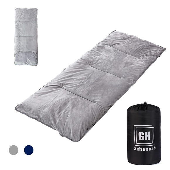 Colchón para Dormir en Camping Gehannah Grueso y Confortable Gris Grande