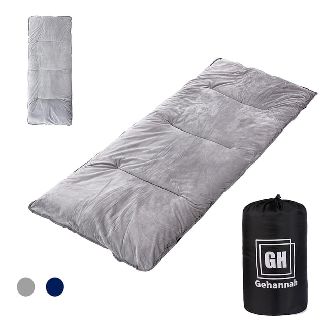 Colchón para Dormir en Camping Gehannah Grueso y Confortable Gris Grande