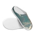 thumbnail image 3 of KLL Starry Sky Cloud Fox Pattern Adult Unisex Cozy Slippers,Fuzzy Slip-on Slippers TPR Sole Slippers Comfort Plush Home Footwear for Indoor & Outdoor-13, 3 of 7