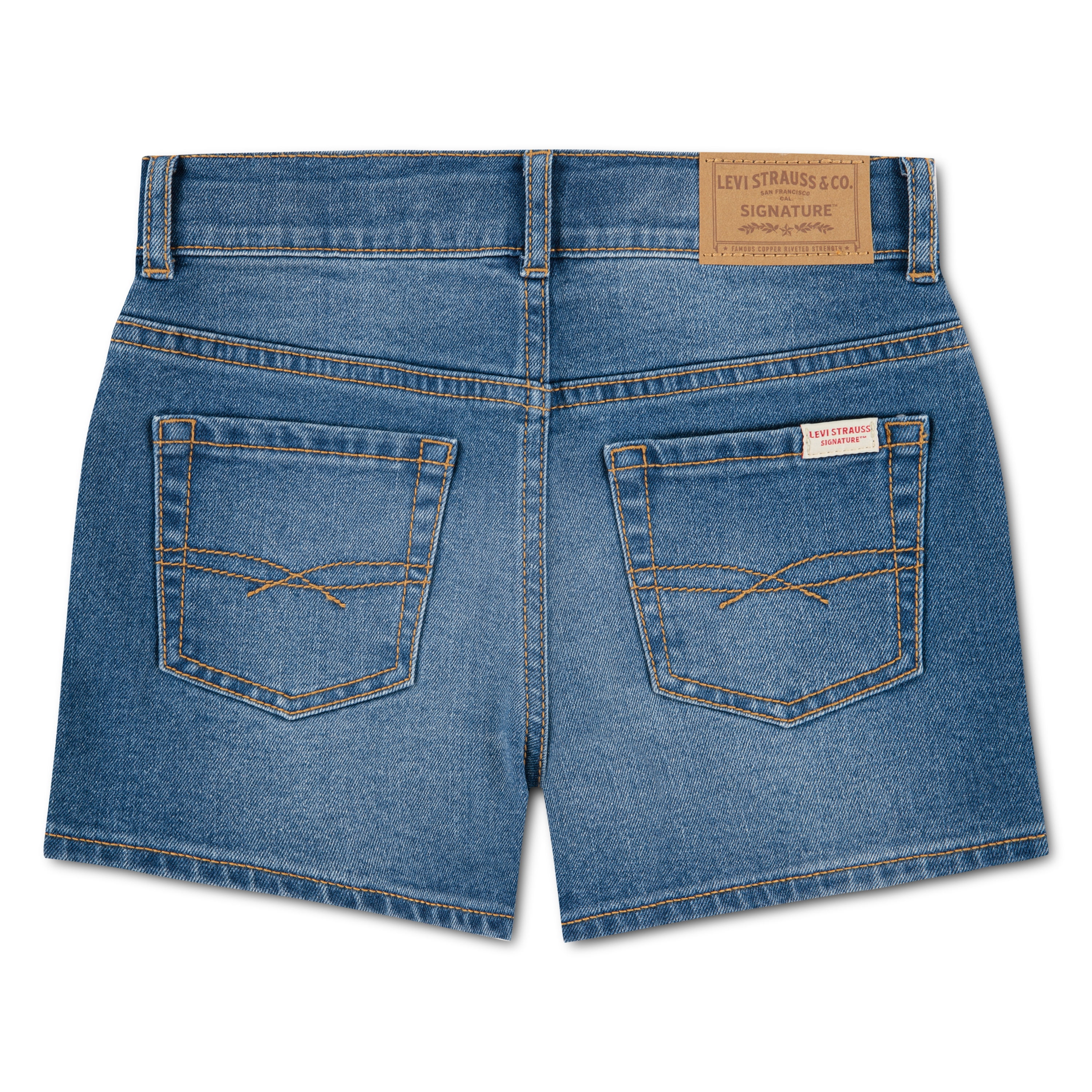 Levi Strauss Signature Girls High Rise 3" Denim Shorts, Sizes 5-18