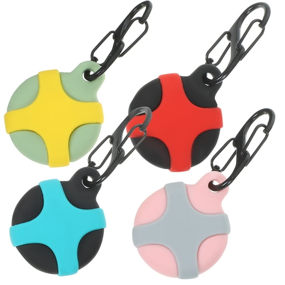 WHAMVOX 4 Pcs Waterproof Shockproof Tracker Case 4.5x3.8cm