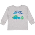 thumbnail image 3 of Inktastic Happy Dinosaur Future Big Brother Boys Long Sleeve Toddler T-Shirt, 3 of 5
