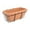 brown and black, variant on FashionCha Balcony Railing Planter Decorative Rectangular Vegetables Growing Container Home beige and white