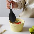thumbnail image 4 of 2PCS Cucharas de arroz de silicona Cucharas de arroz creativas con asas de acero inoxidable (gris), 4 of 6