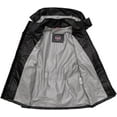 thumbnail image 3 of First Mfg Co - Rain Suit - Women's Motorcycle Biker Riding Rain Suit - Ripstop - Pink - 2X Large, 3 of 4