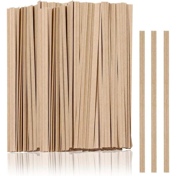 Namzi 1000Pcs Twist Ties 4" Bread Ties Closure Tie for Tying Bread, Candy, Cookies, Gift Bags-Khaki
