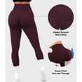 thumbnail image 2 of Women Scrunch Butt Lifting Leggings Workout Gym High Waisted Seamless Tummy Control Impact Booty Yoga Pants, 2 of 6