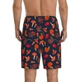 thumbnail image 4 of Lsque Autumnal Forest Mens Sleep Pajama Shorts,Short Pajama Pants, Cotton Ultra-Soft Knit-Medium, 4 of 9