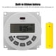 thumbnail image 5 of Interruptor Temporizador LCD, Interruptor Horario Digital De Alta Precisión Para Cajas De Luz Publicitarias Equipos De Transmisión Para Electrodomésticos, 5 of 7