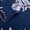 Flora Blue, variant on Abstraction Collection Luxury 300 Thread-Count, 22-Inch extra-deep Pocket Sheet Sets