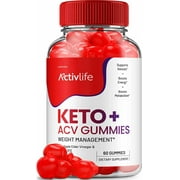 Activlife Keto ACV Gummies, 60 Gummies, Advanced Weight Management by Avenura