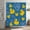Soap Bubbles Ducks, variant on Shower Curtain Set with 12 Hooks, Bath Curtains Waterproof Polyester Fabric, Yellow Cartoon Duck Home Bathroom Bathtubs Decor Washable Durable Fabric, 72x72 Inch