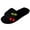 Black, variant on Wensltd Women Slide Slippers Soft Flat Sole Indoor Daily Slippers Wide Width For Bedroom Solid Color