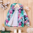 thumbnail image 7 of WOLLED Girls Cartoon Kitten Jacket Coat for Toddler Kids Thickened Hooded Jacket Coat Zipper Coat for Toddler 2-7 Years Old, 7 of 7