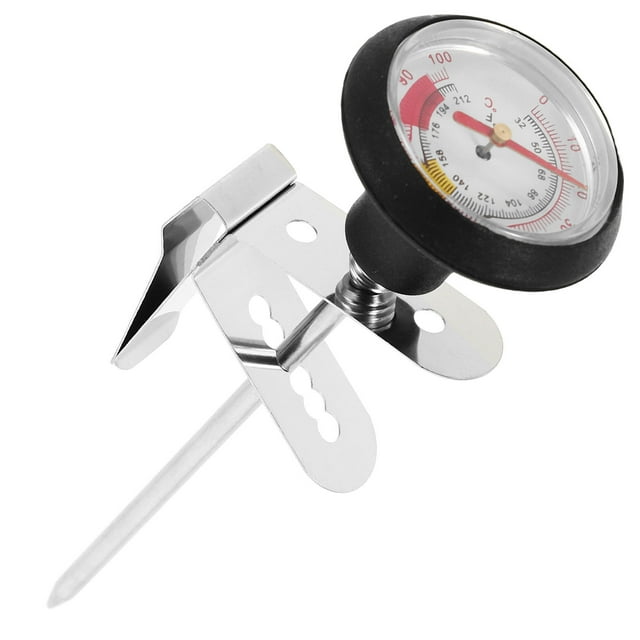BRIGHTFUFU Food Temperature Probe Milk Frothing Thermometer Stainless Steel for Kitchen Use 1Pack