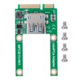 thumbnail image 1 of Ccdes mSATA to USB Conversion Card Mini PCI-E Expansion Convertisseur Adaptateur USB2.0 mPCI-E, mPCI-E Convertisseur, 1 of 7