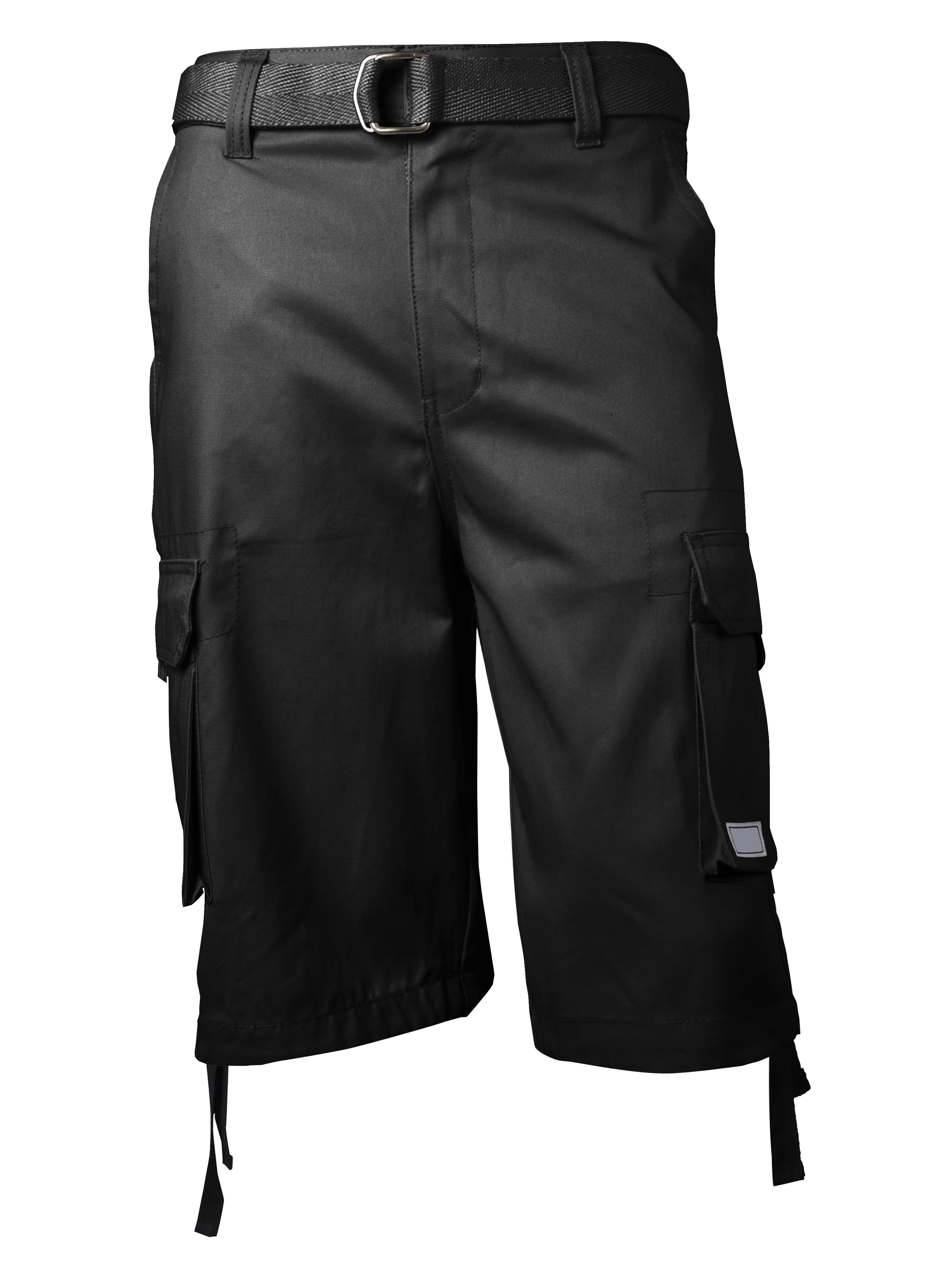 Pro Club Premium Men's Utility Twill Cargo Shorts - Walmart.com