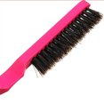 thumbnail image 4 of 4PCS Cerdas Triplex Fila Peine Cola puntiaguda Peine para el cabello rizado Cepillo de pelo esponjoso multiusos Herramienta de peluquería profesional para el salón del hogar (color aleatorio), 4 of 6