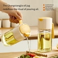 thumbnail image 6 of Glass Dispenser Bottle for Kitchen with Pour Spout and Sealing Lid Olive Cruet, 6 of 6