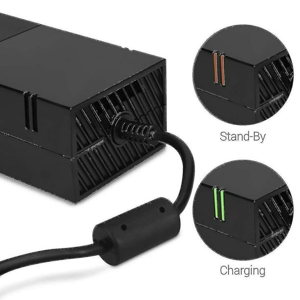 Xbox One Power Supply Brick, [upgraded Version] Xbox Ac Adapter Replacement  Charger Power Cord Cable For Microsoft Xbox One,100-240v Voltage)---bejoey  