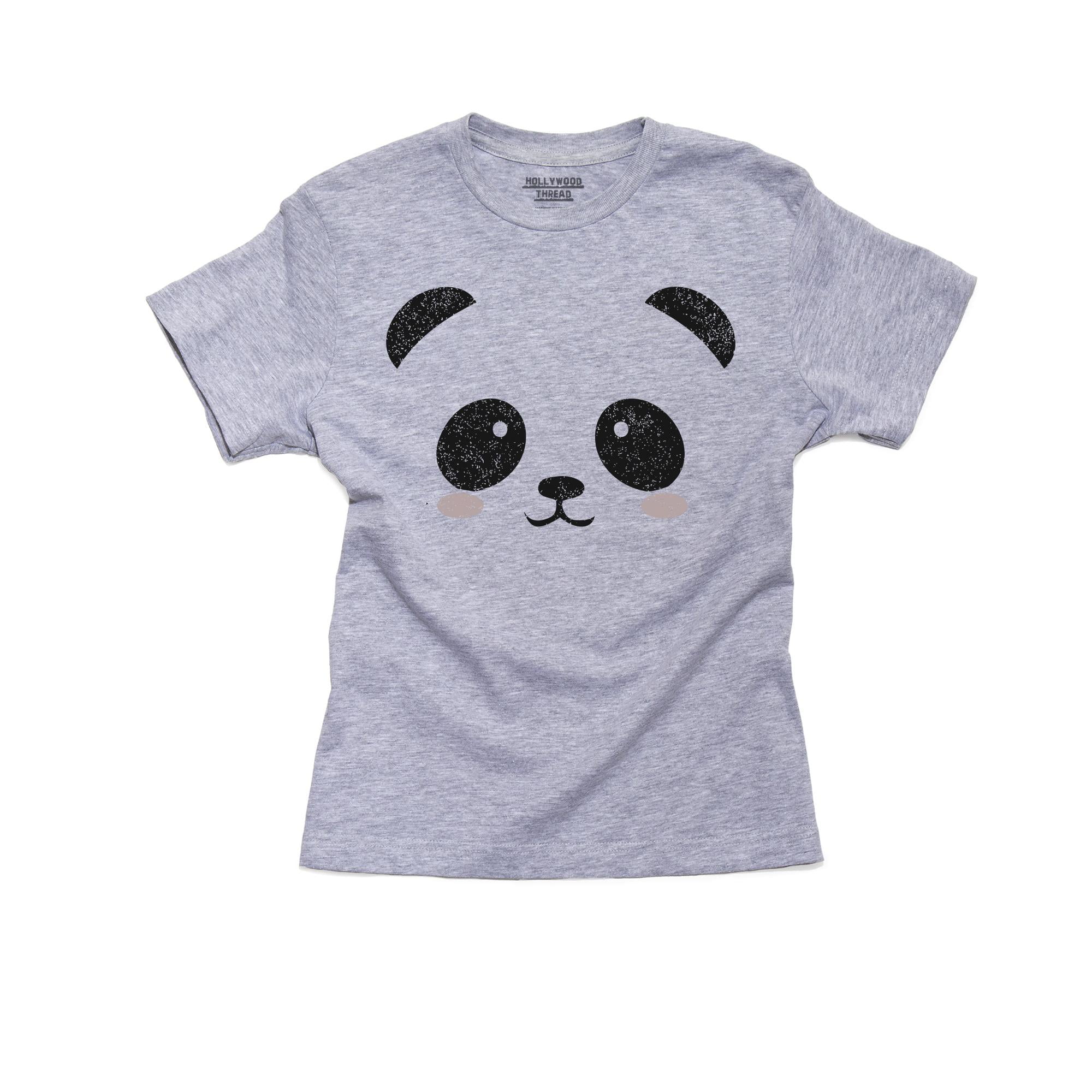 panda face t shirt