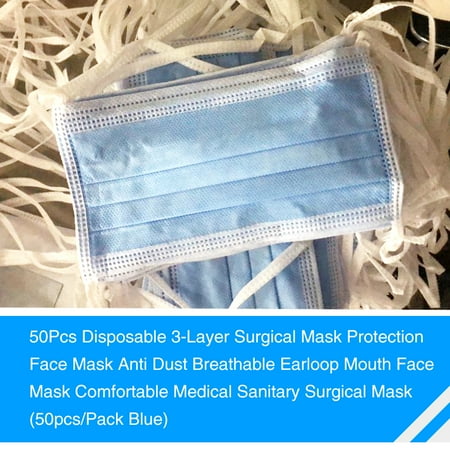 100 pack disposable medical sanitary surgical face mask 100 pack disposable medical sanitary surgical face mask