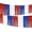 Red Blue White, variant on Red White Blue Garland Streamers - 4Packs 39.4 Feet Foil Fringe Garland Tinsel Patriotic Metallic Banner American Flag Backdrop for Parade Floats 4th of July Patriotic Decorations (Red Blue)