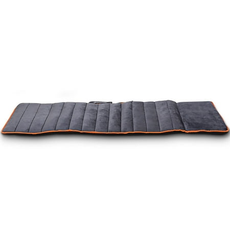 Full Body Massage Mat 10 Vibrating Motors Therapy Relief Heating