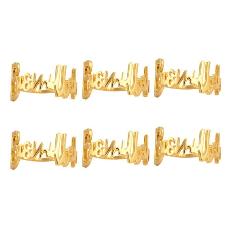 

Metal Napkin Rings Bismillah Letter Metal Napkin Ring Set Letter Napkin Rings Set For Ramadan Wedding Christmas Thanksgiving Banquet Napkin Ring Cuekondy Kitchen Product