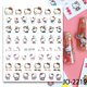 thumbnail image 1 of 1 Uds nuevo Anime Sanrio suministros para uñas pegatinas de uñas dibujos animados Melody Kulomi Cinnamoroll dibujos animados 3D pegatinas adhesivas prensa en las uñas, 1 of 4