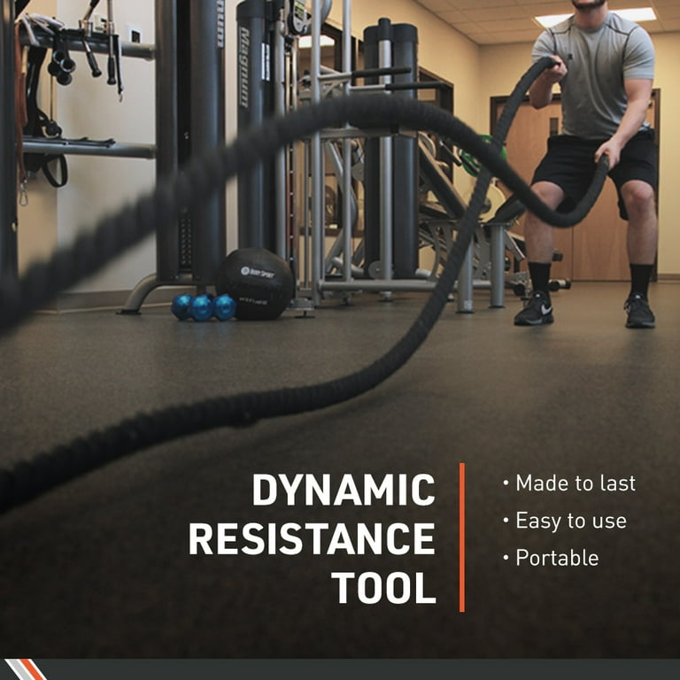 Body Sport Training Rope 30 Long 2 Diameter Thick Battle Rope for Home or Gym Use Long Durable Workout Rope