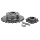thumbnail image 1 of Kit De Piñón De Cadena 420, Piñón De Cadena De Eje Secundario De aleación De Acero De Alta Dureza Con Llave Para Reemplazo De Go Kart Para, 1 of 7
