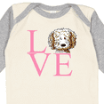 thumbnail image 4 of Inktastic Kiniart Doodle Love Boys or Girls Long Sleeve Baby Bodysuit, 4 of 5