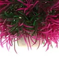 thumbnail image 7 of Unique Bargains 1 Pc Fish Tank Plants Decorations Artificial Aquarium Grass Ball Purple Green 4.13x4.33 Inch, 7 of 7
