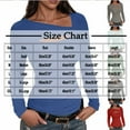 thumbnail image 7 of fatyb Women's Cutout Tops Casual Long Sleeve Slim Ribbed Knit Tees Womens Fashion Going out T Shirts, 7 of 7