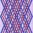 thumbnail image 1 of Ahgly Company Machine Washable Indoor Square Transitional Bright Lilac Purple Area Rugs, 6' Square, 1 of 7