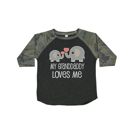 

Inktastic Grandaddy Loves Me Grandchild Gift Toddler Boy or Toddler Girl T-Shirt