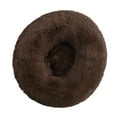 thumbnail image 1 of Dog Bed Round Donut Cuddler | Plush Washable Calming Pet Sleeping Cushion | Raised Rim for Anxiety Relief & Joint Support | Non-Slip Bottom | Soft Faux Fur | 1 Pack | Multiple Colors | Comfortable, 1 of 1