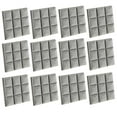 thumbnail image 2 of colcolo 12 Pieces Acoustic Panels Accessories Sound Absorbing Foam Soundproof Boards Gray, 2 of 8