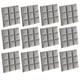 thumbnail image 2 of 12 paneles acústicos adhesivos de pared reductores de ruido, suministros de papel insonorizante Gris, 2 of 9