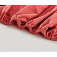 thumbnail image 4 of Chezmoi Collection 6-Piece Mineral Red Sheet Set Queen - Extra Soft Breathable Brushed Microfiber Bed Sheets with 15" Deep Pocket & 4 Pillowcases, 4 of 5