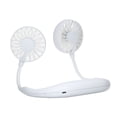 thumbnail image 1 of Lazy Fan  USB Rechargeable Wearable Portable Hand Free Neckband Fan Personal Mini Neck Double Fans  3 Speed Adjustable For Home Office Traveling  Pink, 1 of 8