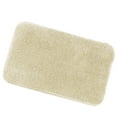 thumbnail image 2 of Wosthever Alfombra de baño TureClos, alfombra gruesa antideslizante de felpa para suelo, alfombra para puerta de baño, almohadilla absorbente Decoración del hogar amarillo beis 50x80cm, 2 of 6