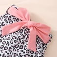 thumbnail image 5 of Toddler Girls Outfits Size 7 Summer Clothes Pink Tops Leopard Print Shorts Set 7T/686, 5 of 6