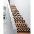 thumbnail image 4 of Stair Decals Stair Riser Stickers Peel and Stick Vinyl .&#W x .&#H x, 4 of 6