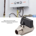 thumbnail image 4 of Válvula De Gas De Latón De Servicio Pesado - Válvula De Bola De 1/2 "Con Roscas Macho/Hurbra Para Aplicacaciones De Agua Potable Doméstica Y Arenado, 4 of 7